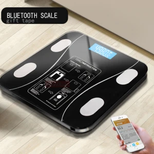 Wholesale electronic weigh scale 31*35*47 color box digital scale and body fat scale