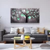 wholesale fairy tree 3D metal LED painting modern interior home wall arts decor handicrafts from China medium size