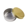 Wholesale High Quality 30g 50g 100g Screw Top Metal Containers Aluminum Cosmetic Jar