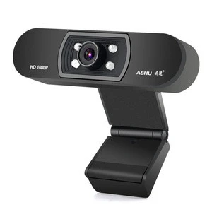 Wholesale High Quality Laptop HD 1080P Light Ring Autofocus Wireless USB Laptop Webcam For Computer