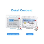 Wholesale Horizontal Business Card Holder Transparent PVC Plastic Cardholder Waterproof ID Card Holders