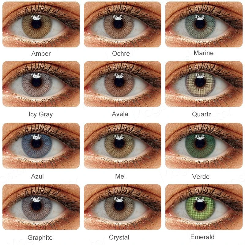 Wholesale Icy Gray Topaz Contact Lenses Best sale Eye Contacts manufacturer colored contact lenses