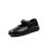 Import Wholesale low price black leather girls school shoes from India