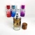 Import Wholesale Luxury 30ml Clear Purple Colorful Cylinder Shape Refillable Round Mist Spray Pump Glass Perfume Bottle with Screw Lids from China