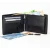 Import Wholesale Minimalist Front Pocket Zipper Pocket Card Holder RFID Trifold Mens Wallet from China