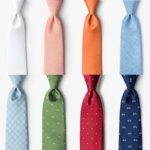 Wholesale Neckwear Silk Ties Set Men Neck Ties Belt and Cufflinks Set With Gift Box