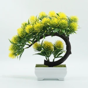 Wholesale New Design High Quality Bonsai Tee Plant Plastic Tree in 6 Colors with Competitive Price