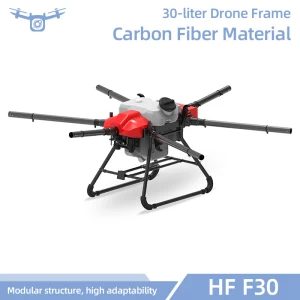 Wholesale OEM Custom Finely Processed Carbon Fiber Drone Fuselage 30 Liter Agricultural Frame Drone Technology