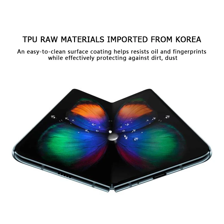Wholesale Price 3D Full Cover TPU Soft Film Folding Mobile Screen Protector For Samsung Galaxy Fold