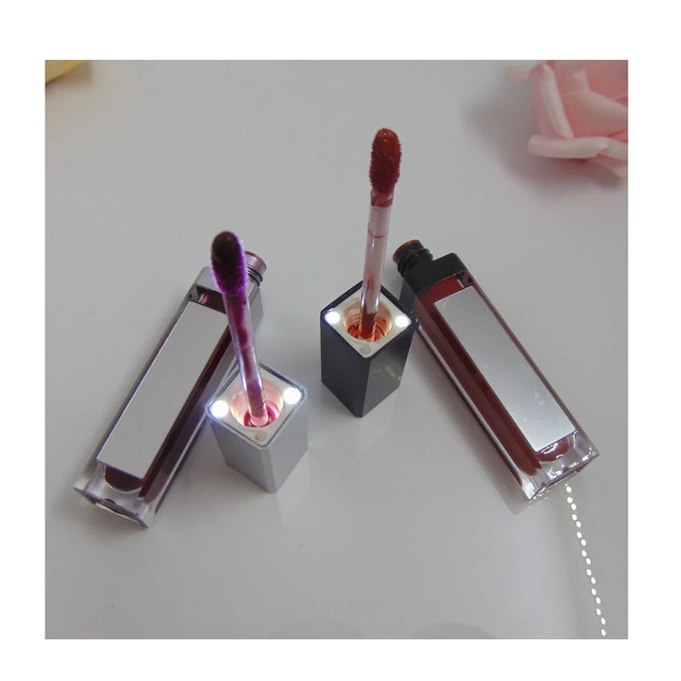 Wholesale private label organic liquid lipstick Cosmetics nude lip gloss