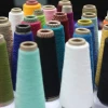 Wholesale ring 100% polyester spun yarn for weaving