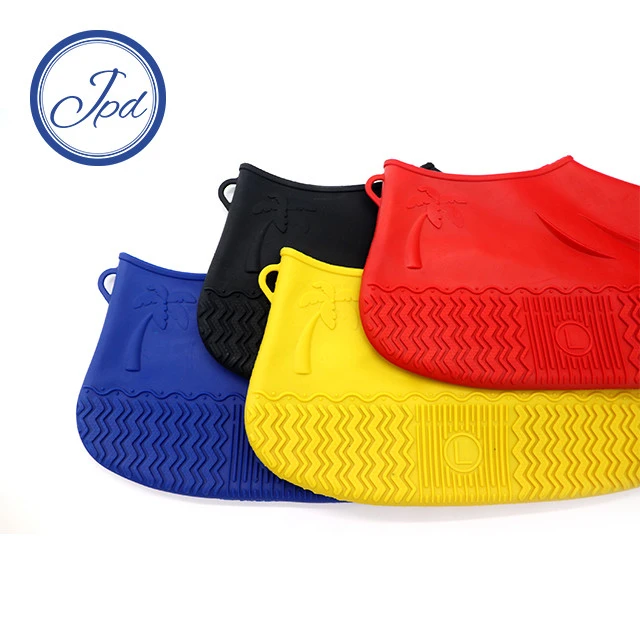 Wholesale  Rubber Rain Boots Anti-slip Waterproof Shoe Cover For Outdoor Activities Portable Use