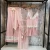 Import Wholesale silk 3-piece PJ set sexy mesh Sleepwear women robe luxury lace home ladies pajamas from China