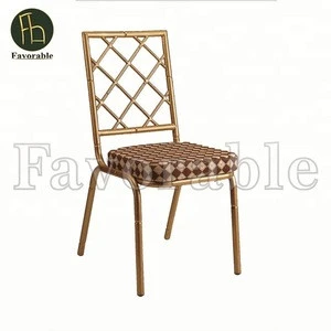 Wholesale Standard Size Metal Chiavari Chair Restaurant Low Price Dining Chairs