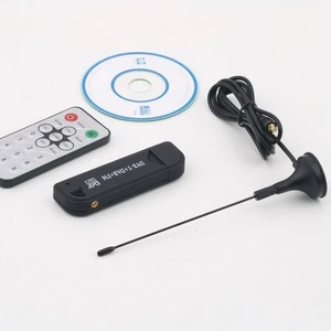 Wholesale USB2.0 Digital DVB-T HDTV Tuner Free Channel TV Recording Device USB Receiver Stick RTL-SDR+DAB+FM R82