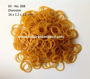 Wholesale Vietnam size 14 Yellow Rubber band Manufacturer - Tie Money Rubber Bands Stock natural elastic bands