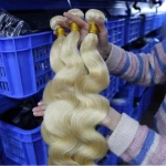 Wholesale Virgin Cuticle Aligned Human Hair Wigs,Highlight Blonde 613 Body Wave  Wigs,Hd Lace Front Brazilian Human Hair Wigs
