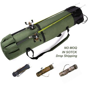 Wholesale Waterproof Portable Heavy Duty Large Capacity Fly 155cm Holder Colourful  Carrying Case Hard Fishing Tackle Rod Bag