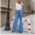 Import Wholesale Women&#039;s  tie button slim flared jeans pants from China
