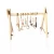 Import Wholesales Eco-Friendly Wooden baby activity gym Mat  baby wooden gym stand from China