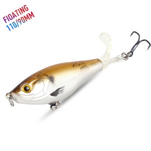 Whopper Popper 9501 9cm 11g Top Water Fishing Lures for Bass Hard Fishing Baits Floating Lure Pencil Bait