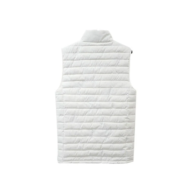 Windproof warm custom sleeveless men winter warm vest