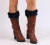 Import Winter Fall 100% Acrylic Fibers Soft Womens Cable Knit Leg Warmers from China