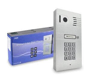wireless IP video door intercom for Android Smartphones door remote access control smart wifi doorbell intercom android for home