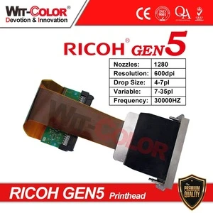 Wit-Color 2018 the newest high quality high resolution print head RICOH GEN5 printhead
