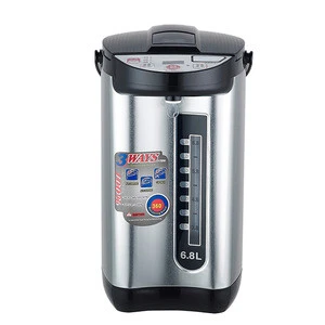 with children safety lock,  8.0L with digital display screen electric thermos pot from factory directly