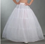Women Bridal 3 Hoops Petticoat Ball Gown Wedding Dress Bustle Underskirt WF939