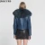Import Women Genuine Leather Jackets With Real Raccoon Fur Collar Winter Warm Coat Fur Lined Jackets from China