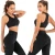 Import Women Gym Suit Yoga Wear Set Two Pieces Ladies Workout Sports Bra With Phone Pocket Yoga Leggings from China