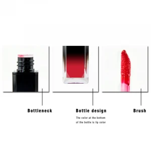 Women multicolor Makeup Nude liquid Lipstick Long Lasting Pigment Waterproof Lip gross