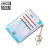Women&#x27;s Coin Purse Change Wallet Pouch Leather Laser Card Holder with Key Chain