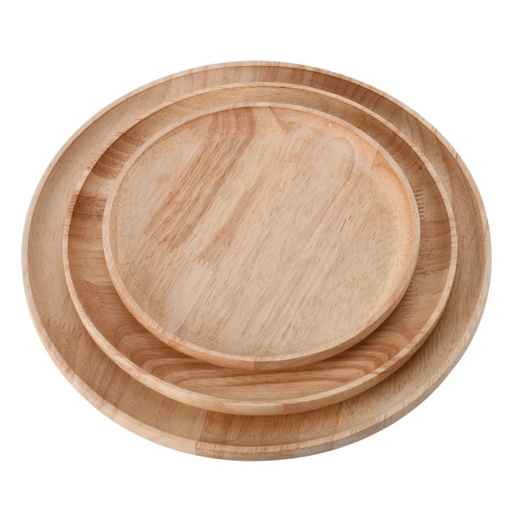 Wood Cake Stand With Dome Lid - Multifunctional Serving Platter and Cake Plate