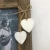 Import Wooden Antique white heart design natural picture photo frame from China