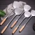 Import Wooden handle Cooking utensil ,stainless steel kitchen utensils ,kitchen tool  utensils from China