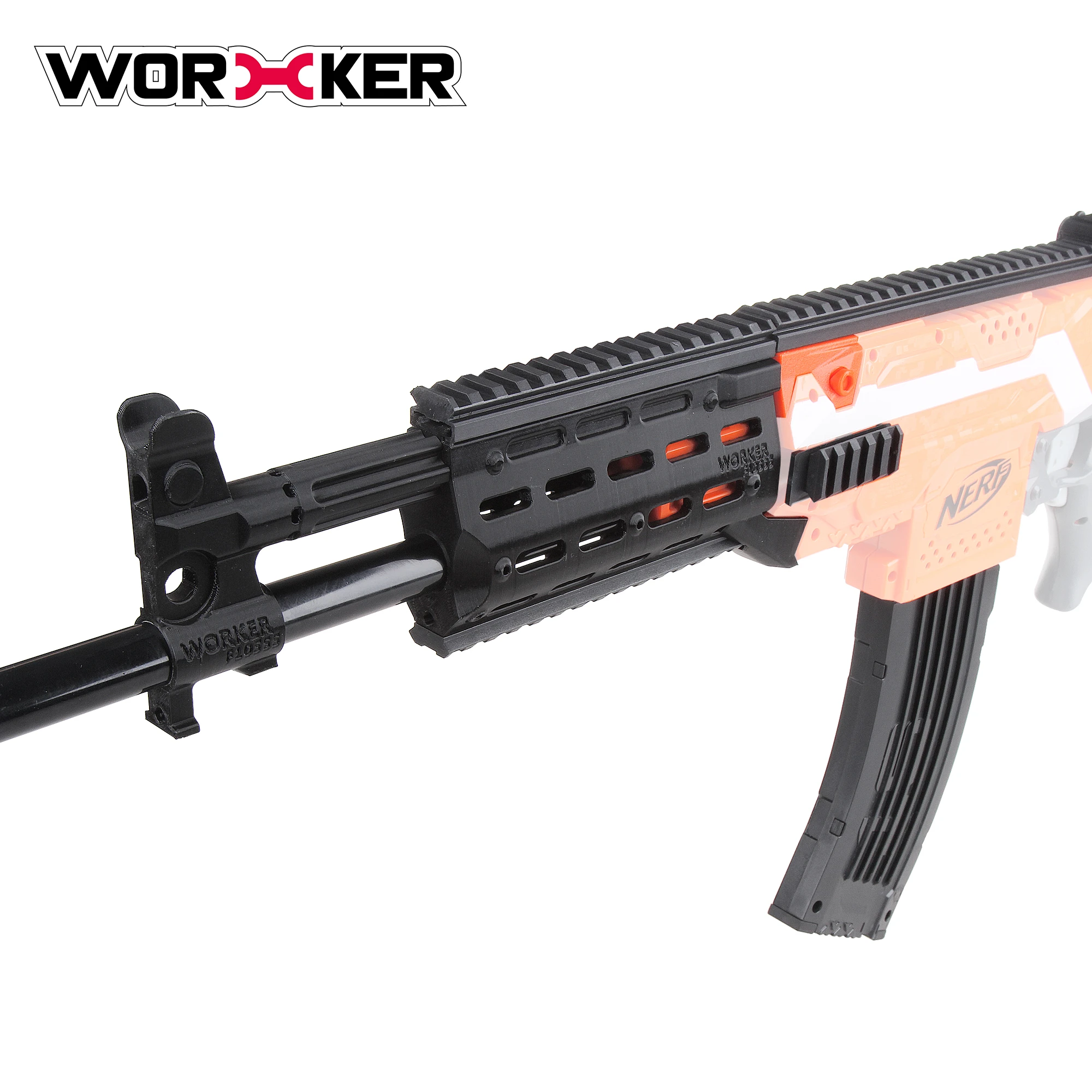 Worker AK-12 Section A-2 Toys Gun Soft Bullets Plastic Gun Toy for Boys and Girls