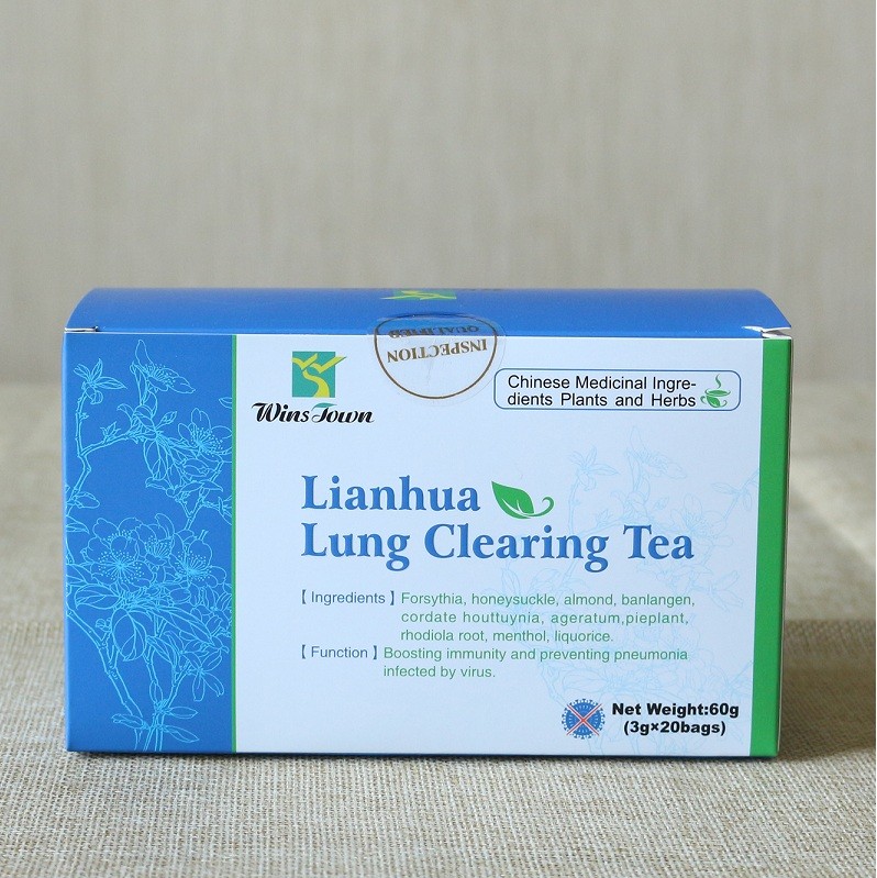 WT01 lian hua qing wen tea herbal strong detox lungs tea