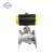 Import XinYi Corrosion and high temperature resistance pneumatic operated  actuator flange ball valve pneumatic control valve from China