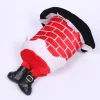 Xmas Winter Party Funny Chimney Christmas Santa Bucket Party Hat