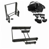 XMT2906257-B Black Tour Pak Pack Accessory Motor Storage Rack Fits for Touring Wall Mount