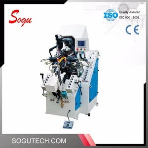 XQ2036 9-PINCER HYDRAULIC TOE LASTING MACHINE WITH AUTO CEMENTING