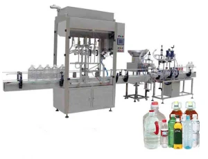YD-6000 Full-Auto 6 Nozzle Shampoo Cosmetics Wax Bottle Jar Oil Liquid Filling Line With Capping Machine Candle Make Machine