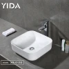 YIDA Chaozhou Modern Design Wash Hand Thin Round Circular Ceramic Vessel Art Basin for Cabinet Bathroom Vanity