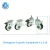Import zogo 4923-82W Retractable Available Rubber Industrial Medical Swivel Caster Wheel from China