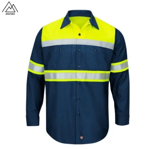 High Visibility Custom Tactical Security Guard Two Tone Bike Patrol Reflective Vest Uniform Pocket