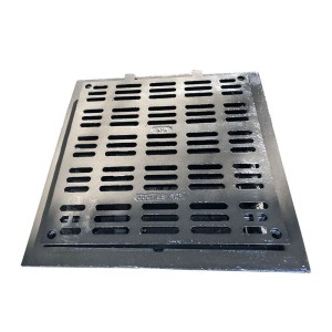 Factory Supply En124 F900 Rectangular Ductile Iron Airport Rainwater Gully Grating With Frames