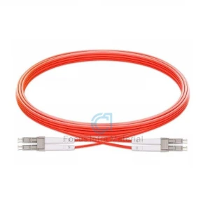 MM Simplex Multimode Fiber Optic Cable OM1 LC UPC To LC UPC